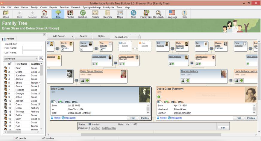Family tree builder 8.0 user manual software